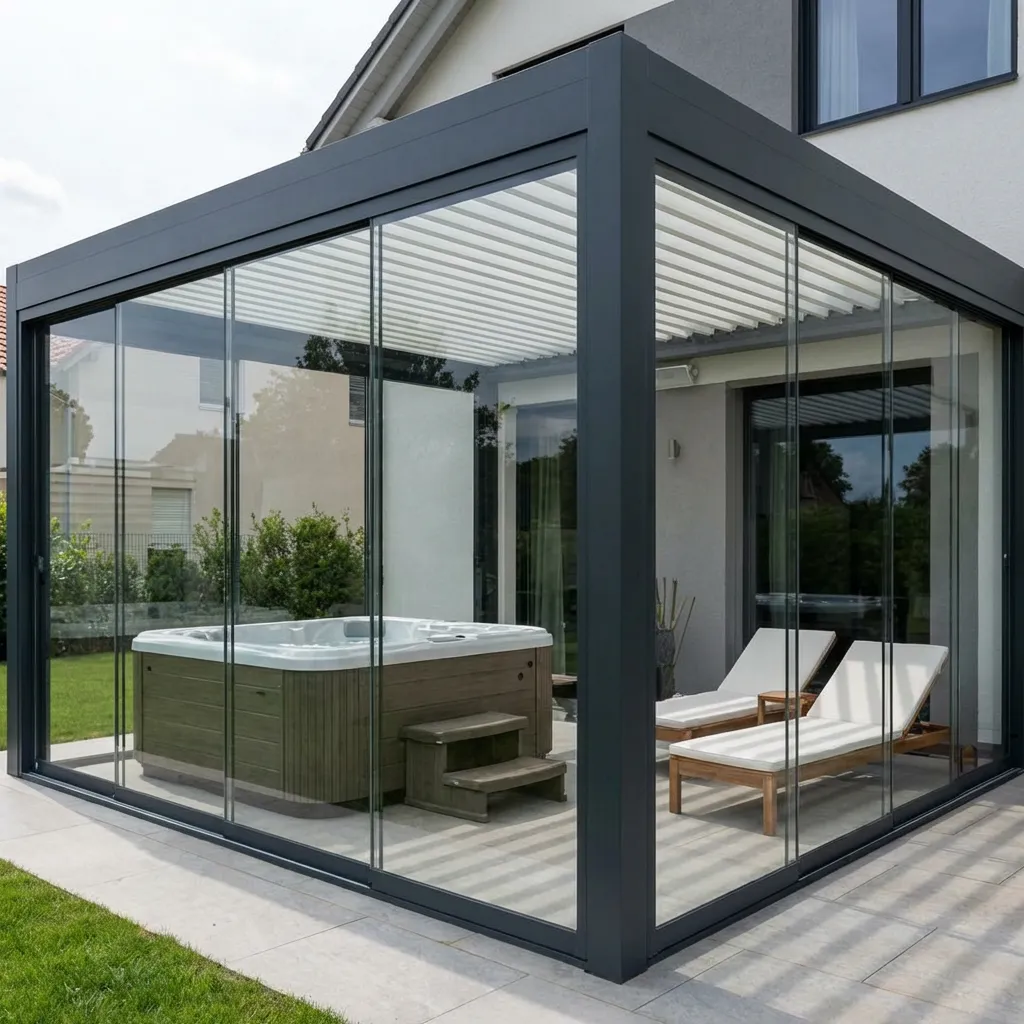 Zaprti zimski vrtovi